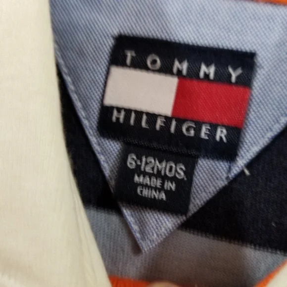 NWT Tommy Hilfiger Stripe Collar Top - Picture 3 of 4